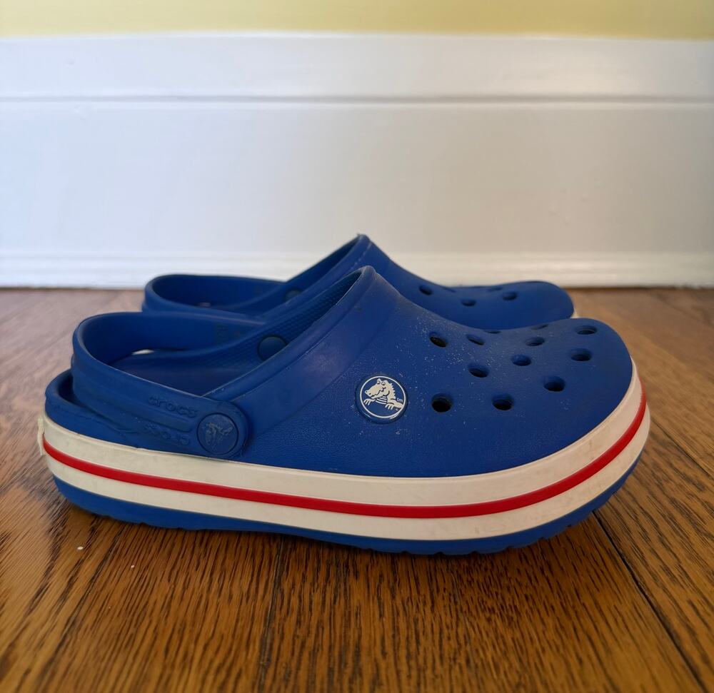 Crocs Blue Clog Shoes Size 13 Little Kid